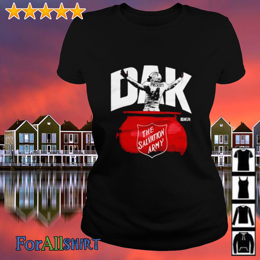 Dallas Cowboys dak prescott the salvation army shirt,Sweater, Hoodie, And  Long Sleeved, Ladies, Tank Top