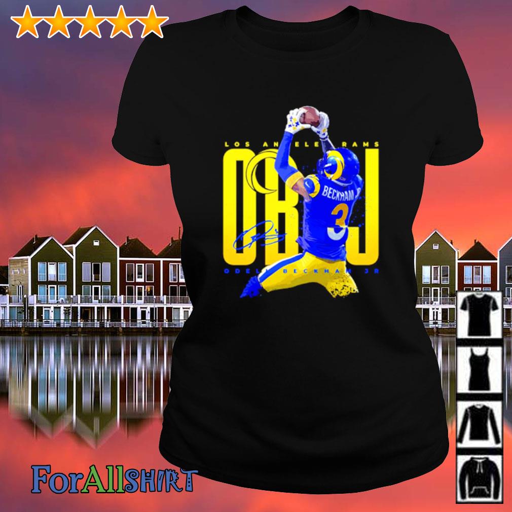 Odell Beckham Jr Los Angeles Rams Signature T-Shirt, hoodie