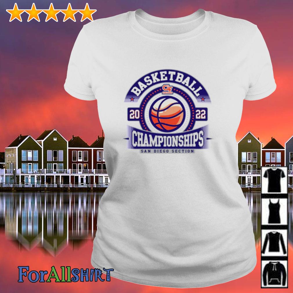2023 CIF-SDS Championship Basketball T-Shirt