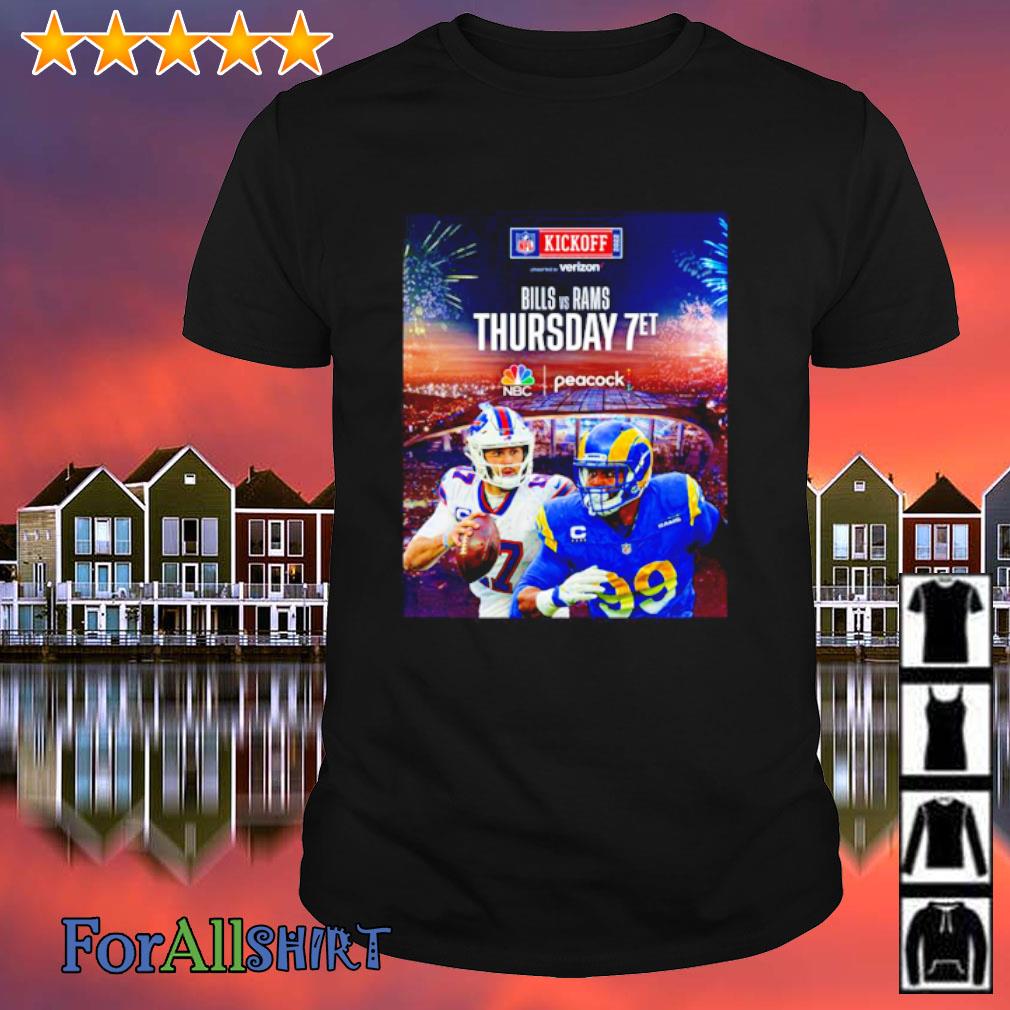 NFL 2022 Kickoff Buffalo Bills vs Los Angeles Rams T-shirt - REVER LAVIE