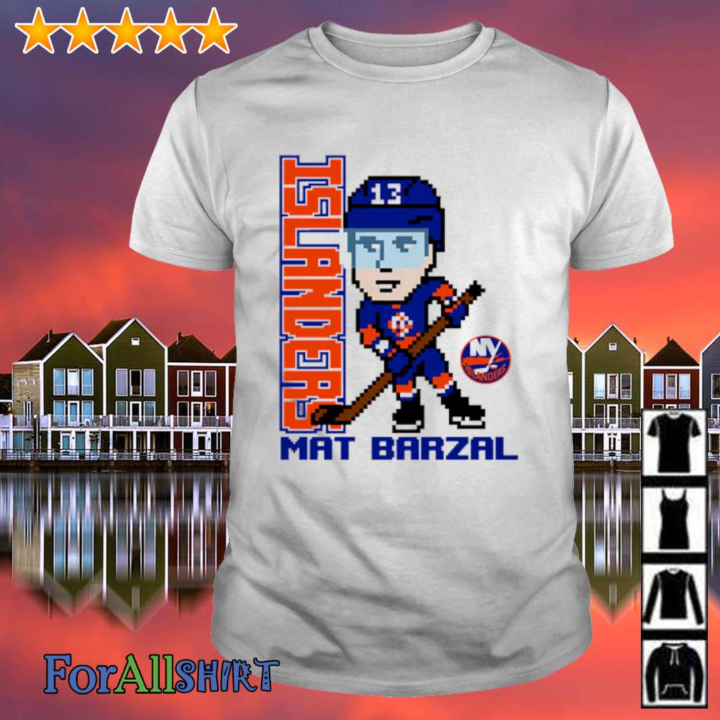 Funny mathew Barzal New York Islanders Youth Pixel Player 2.0 shirt
