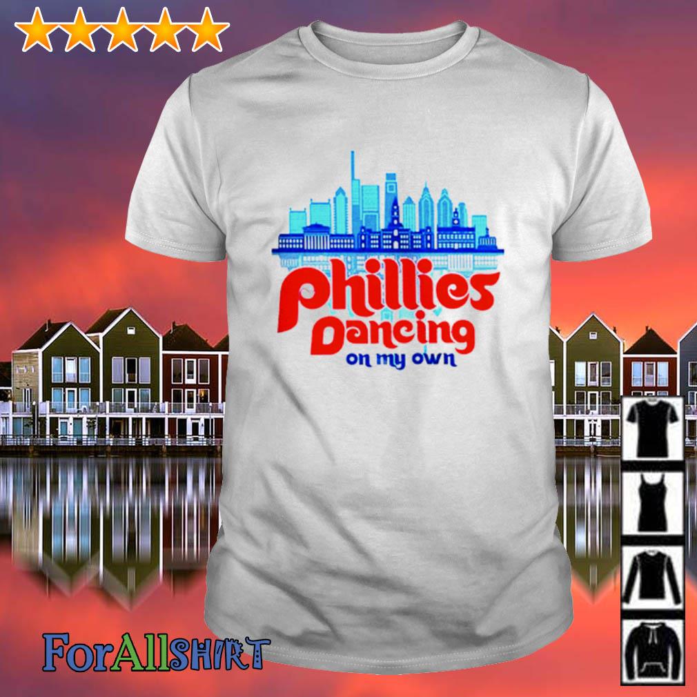 Funny philadelphia Phillies City Skyline Dancing On My Own Phillies shirt