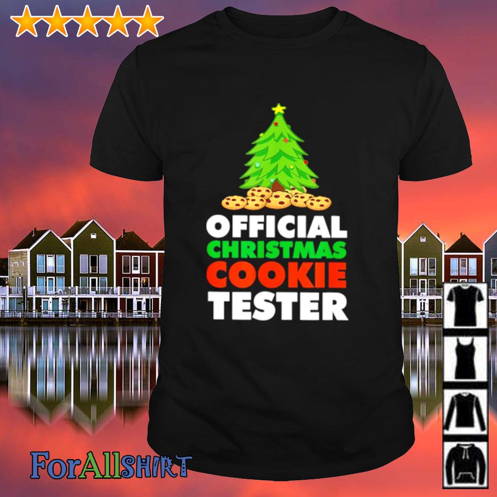 Official official Christmas Cookie Tester shirt