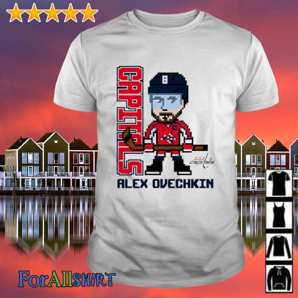 Top alexander Ovechkin Washington Capitals Toddler Pixel Player 2.0 shirt