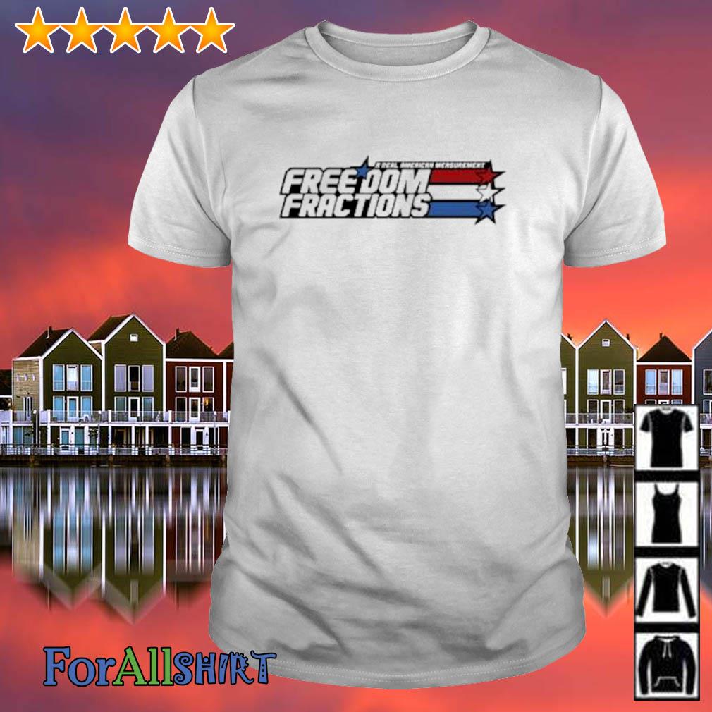 Top the Fat Electrician Bunkerbranding a Real American Measurement Freedom Fractions shirt