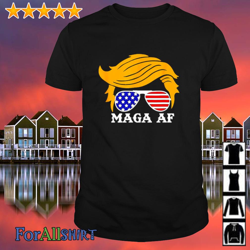 Top trump MAGA AF Parody Orange Hair shirt