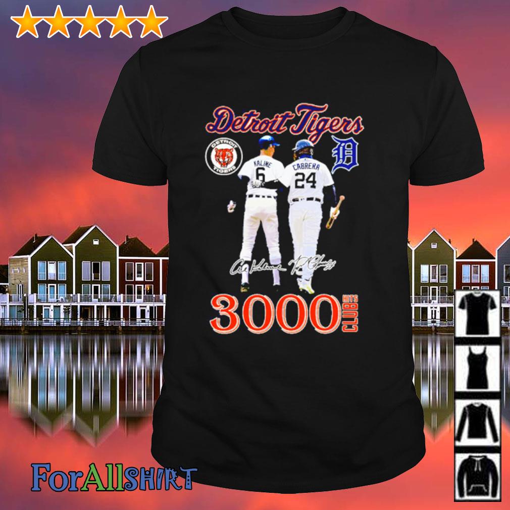 Detroit Tigers 3000 Hits Club Kaline And Cabrera Shirt, hoodie, longsleeve  tee, sweater