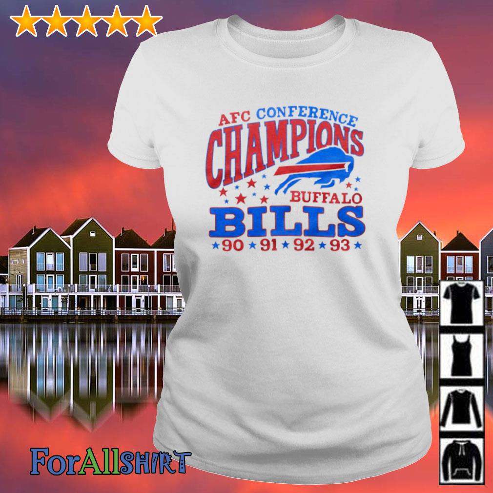 Buffalo Bills 4 time 90 91 92 93 AFC conference champions shirt