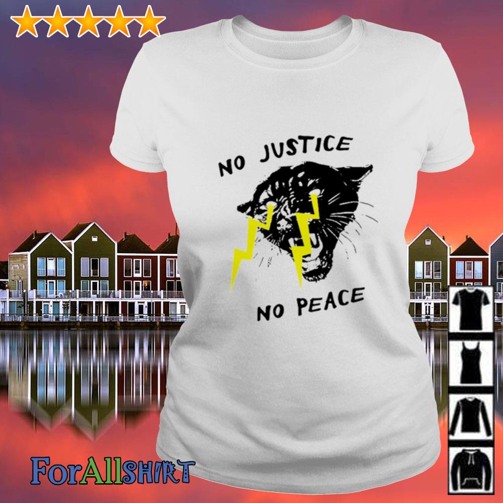 no justice no peace tarot card shirt