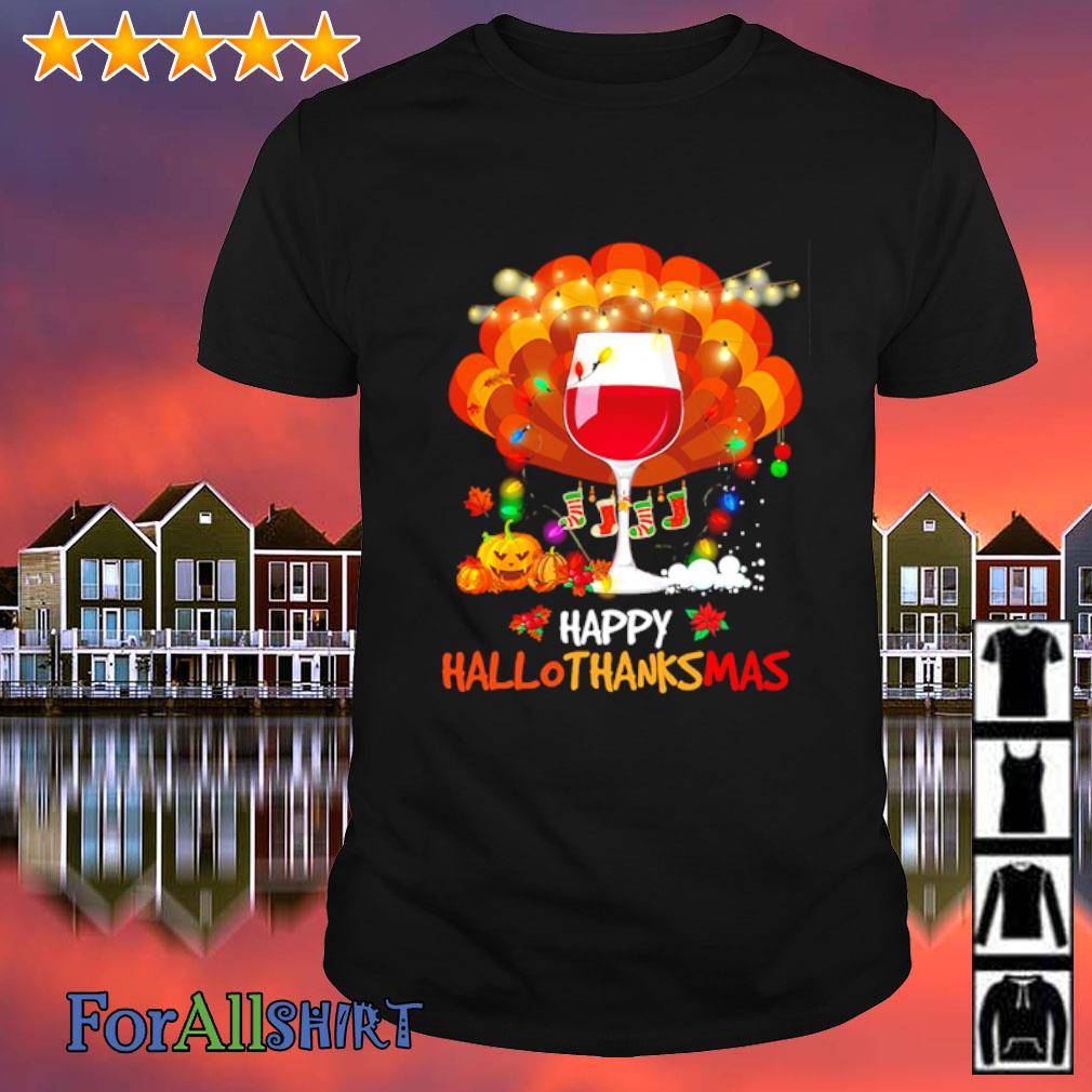 happy hallothanksmas shirts