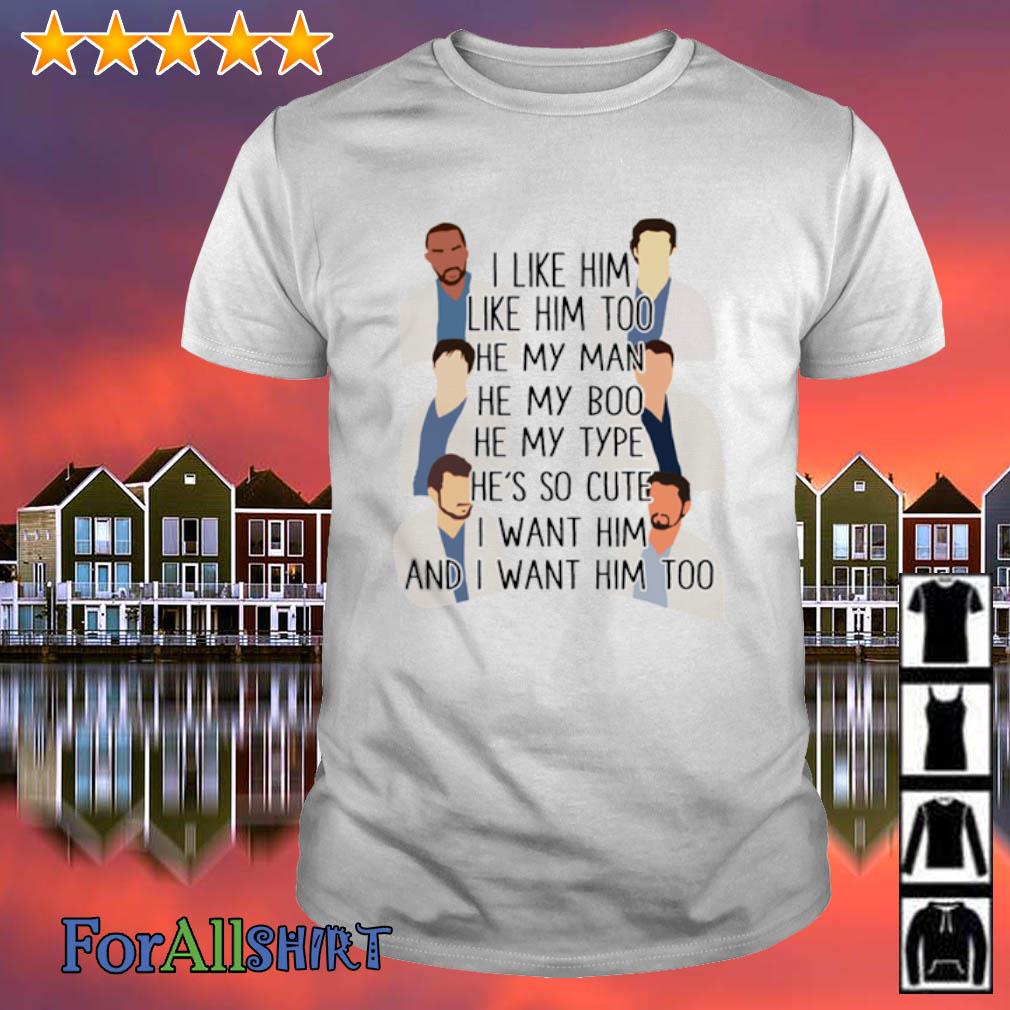 i like him i like him too country shirt