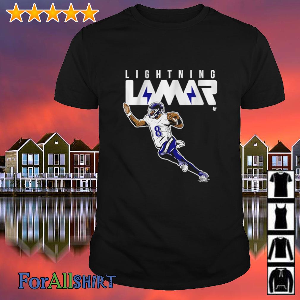 Official Lightning Lamar Jackson T-Shirt NFLPA, hoodie, sweater, long sleeve  and tank top